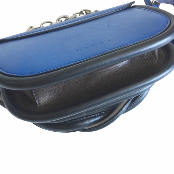 SOLD Marni ☻ Titan Bag ☻︎ Twisted Handle Convertible Clutch Satchel Bag ☻ - Picture 11 of 17